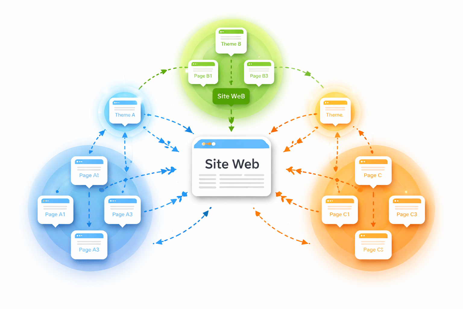 Le cocon sémantique SEO}